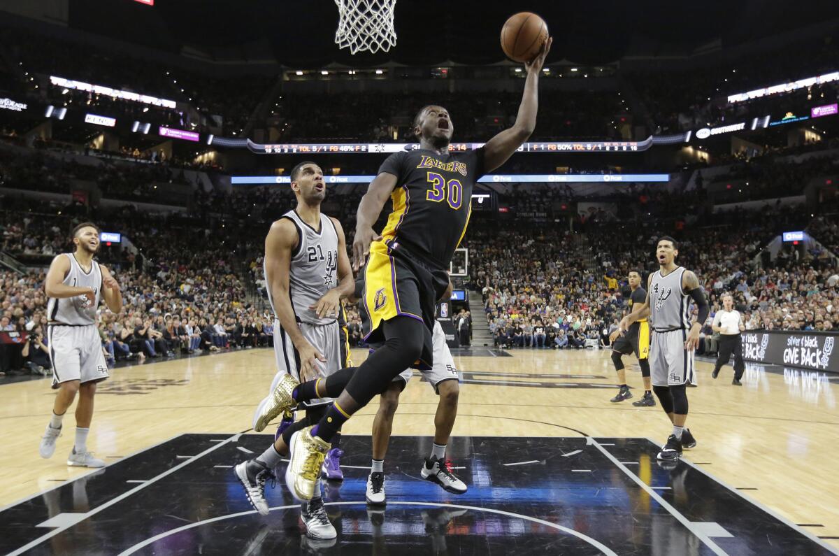 Spurs 109, Lakers 87, Dec. 11, 2015