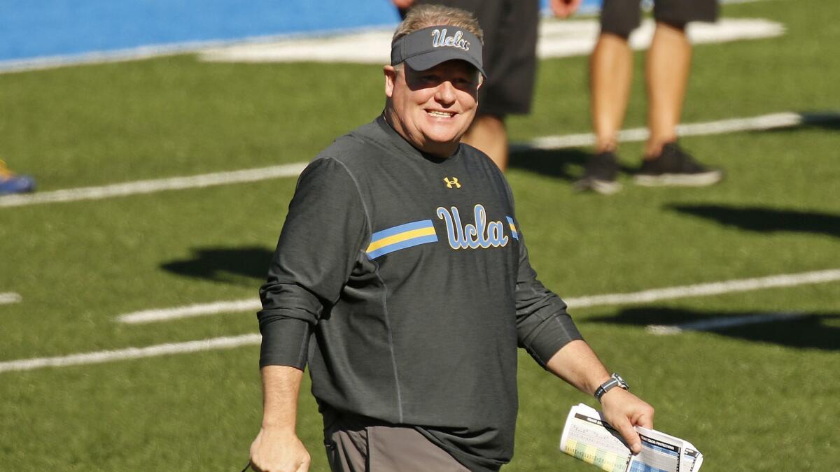 UCLA coach Chip Kelly faces a season's worth of high-stake juggling in his return to college football.