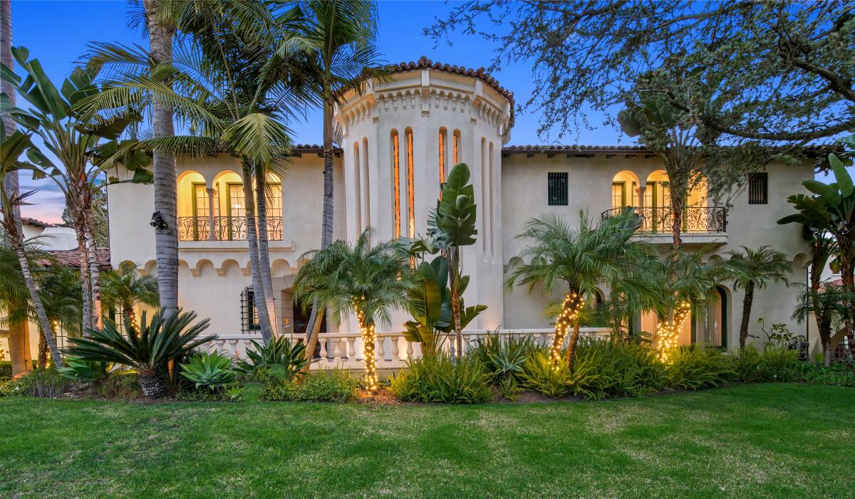The 1928 Spanish-style showplace holds seven bedrooms and seven bathrooms across more than 7,000 square feet.