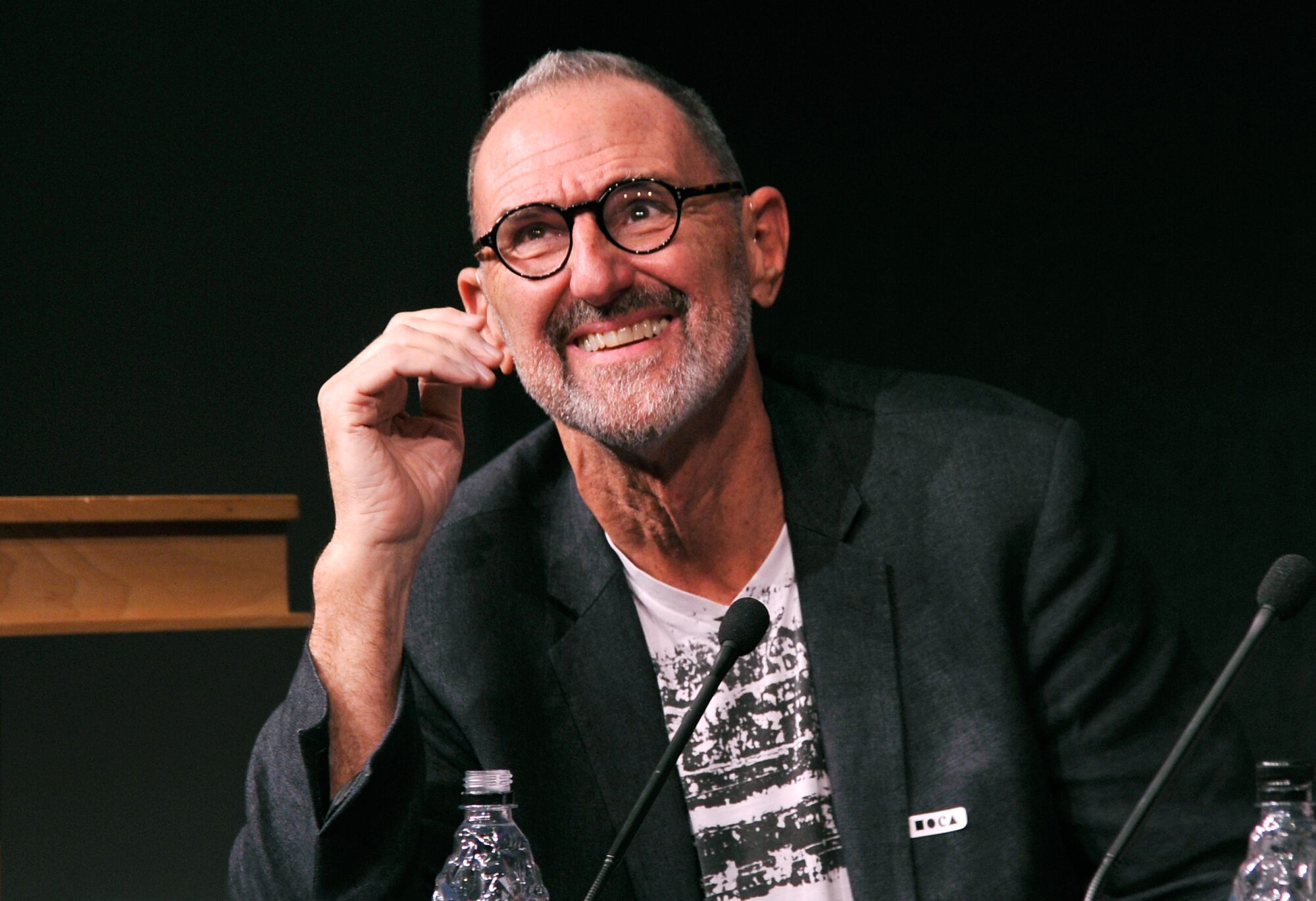 Architect Thom Mayne at a panel discussion in 2013