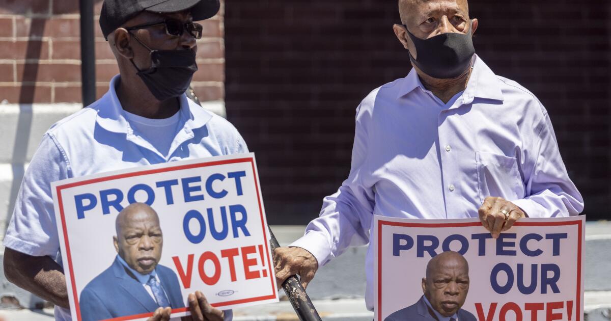 Opinion: Election Day highlights GOP tactics to suppress the Black vote Opinion: Election Day highlights GOP tactics to suppress the Black vote