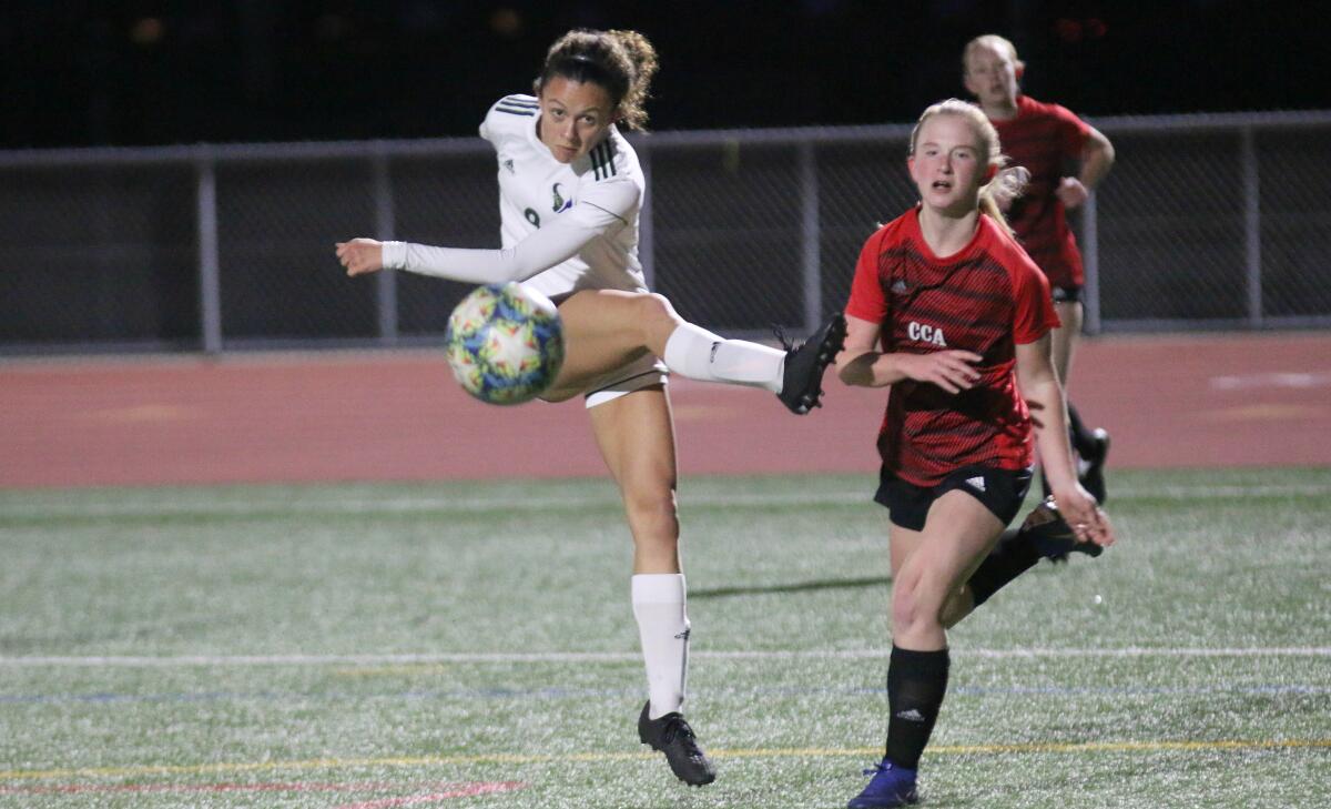 Lizzy Teran has scored 14 goals for LCC this season.