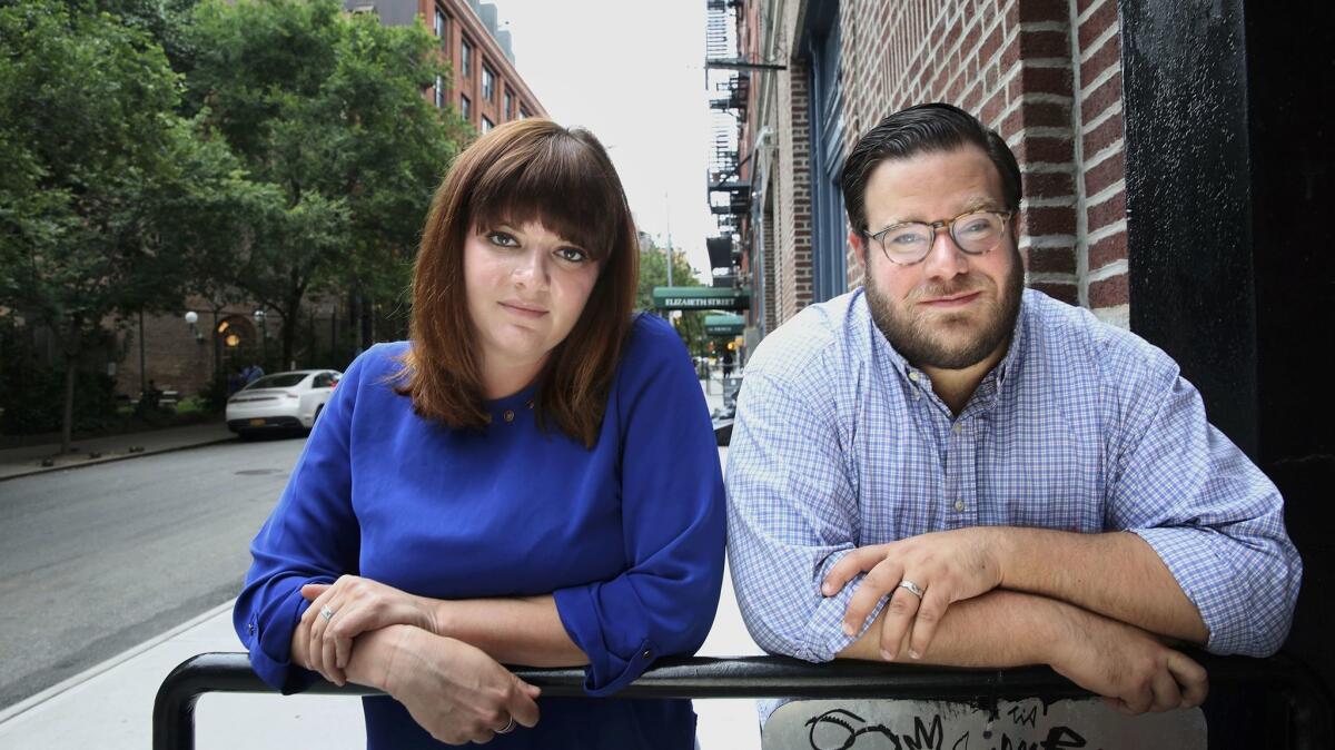 Amanda Litman and Ross Morales Rocketto launched the Democratic activist group Run For Something, which encourages people under 35 to seek elected office.