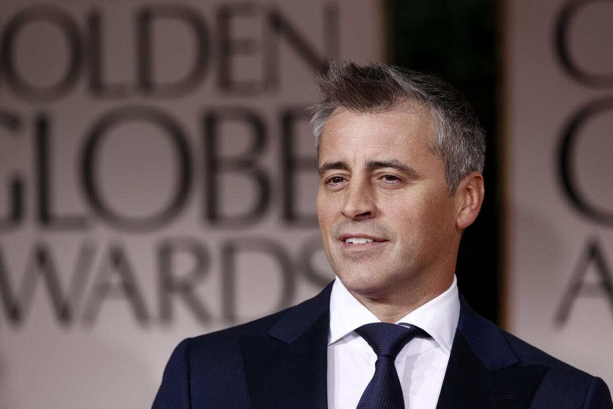 Matt LeBlanc as he arrives at the 69th Annual Golden Globe Awards in Los Angeles. The BBC announced that LeBlanc will be joining the broadcaster's popular "Top Gear" program, presenting the revamped car show with British TV presenter Chris Evans.
