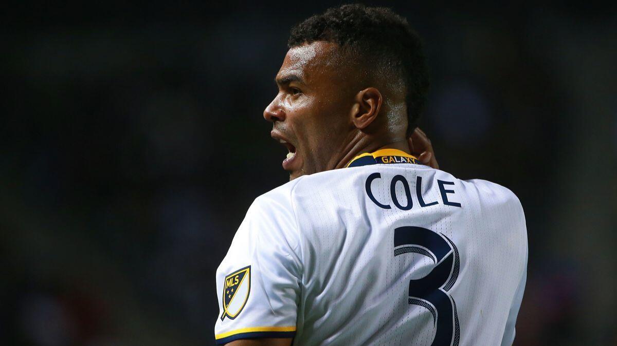 The Galaxy's Ashley Cole, 37, has played more than 740 games in his career, including 30 in all competitions last year, his most in five years.