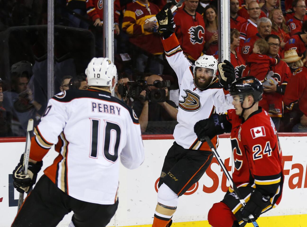 Anaheim Ducks v Calgary Flames - Game Four