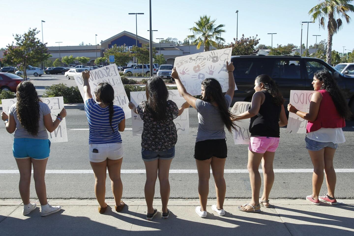 Protest March in Escondido