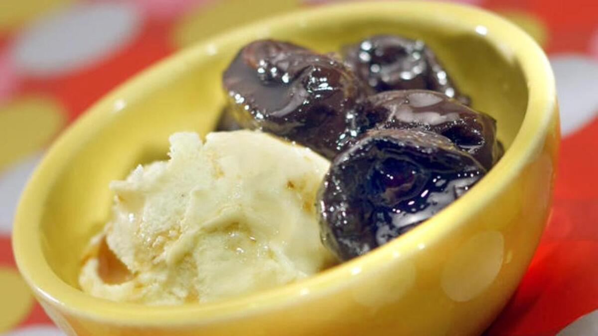 Pack a batch of cookbook author Paula Wolfert's prunes in Armagnac into a Mason jar. (Awesome over vanilla ice cream or crepes.) They'll be ready to eat in two weeks: You can include that on the "don't-open-until-Christmas" card. Recipe: Prunes in Armagnac