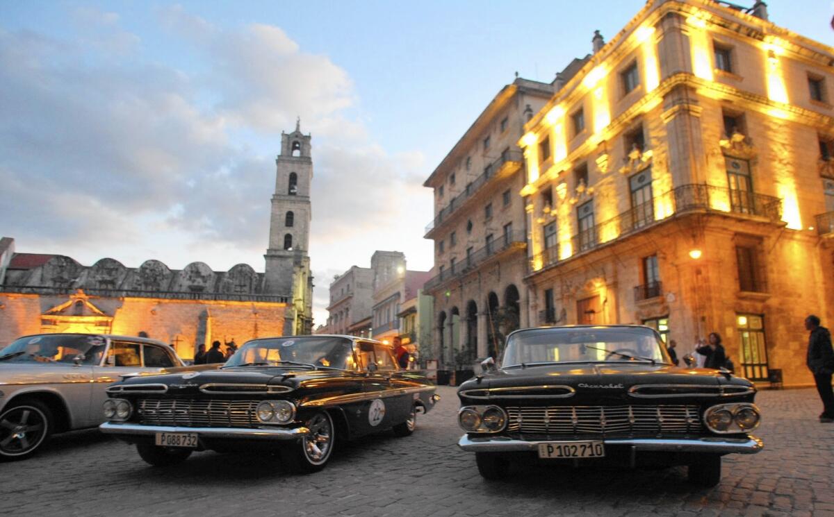 Vintage cars in Havana reflect just how long Washington's isolation policy against Cuba has lasted.