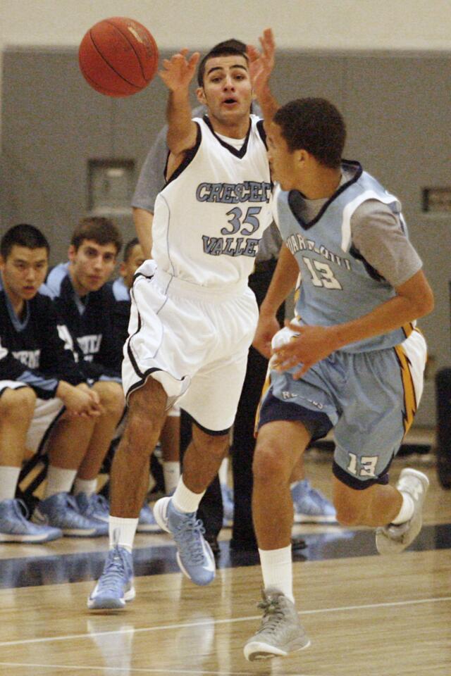 CV vs. Quartz Hill boys' basketball