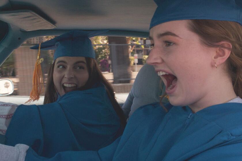 Beanie Feldstein stars as Molly and Kaitlyn Dever as Amy in Olivia Wilde?s directorial debut, BOOKSMART, an Annapurna Pictures release. Credit: Courtesy of Annapurna Pictures