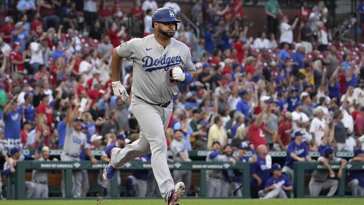 Dodgers news: Albert Pujols makes his LA debut. 'It was surreal