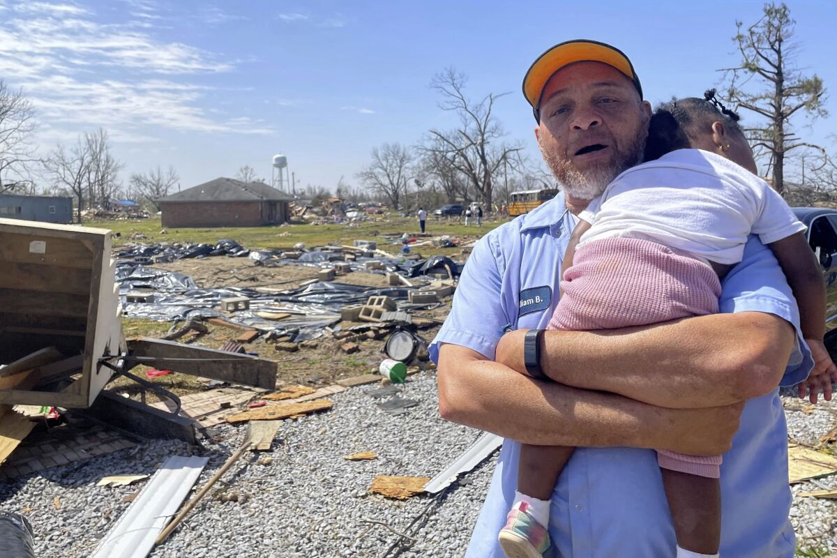 After tornado, harrowing tales of survival in Mississippi The San