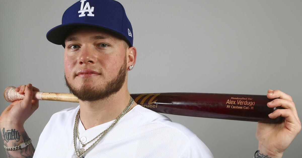 Dodgers rookie Alex Verdugo again produces big hits in win - Los Angeles  Times