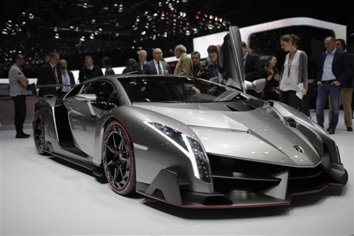 Lamborghini unveils $ million car _ all 3 sold - The San Diego  Union-Tribune