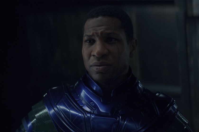 Jonathan Majors as Kang the Conqueror in Marvel Studios' ANT-MAN AND THE WASP: QUANTUMANIA. 