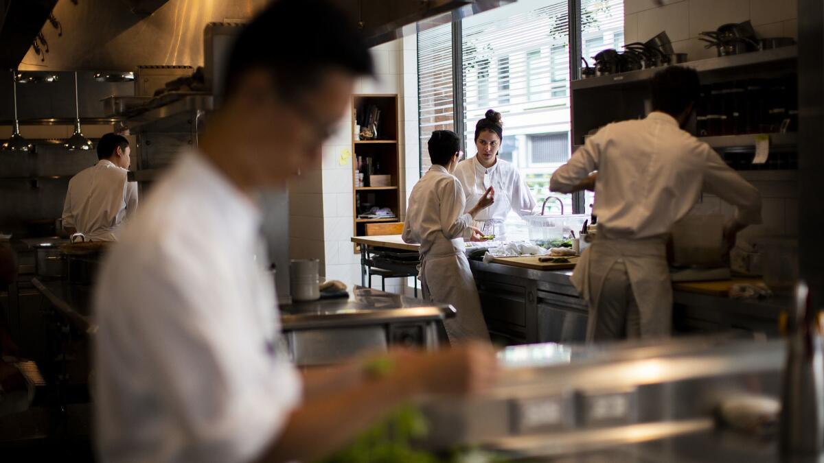 Benu, which has three Michelin stars, charges a flat offset fee to dine in the carbon-neutral restaurant.