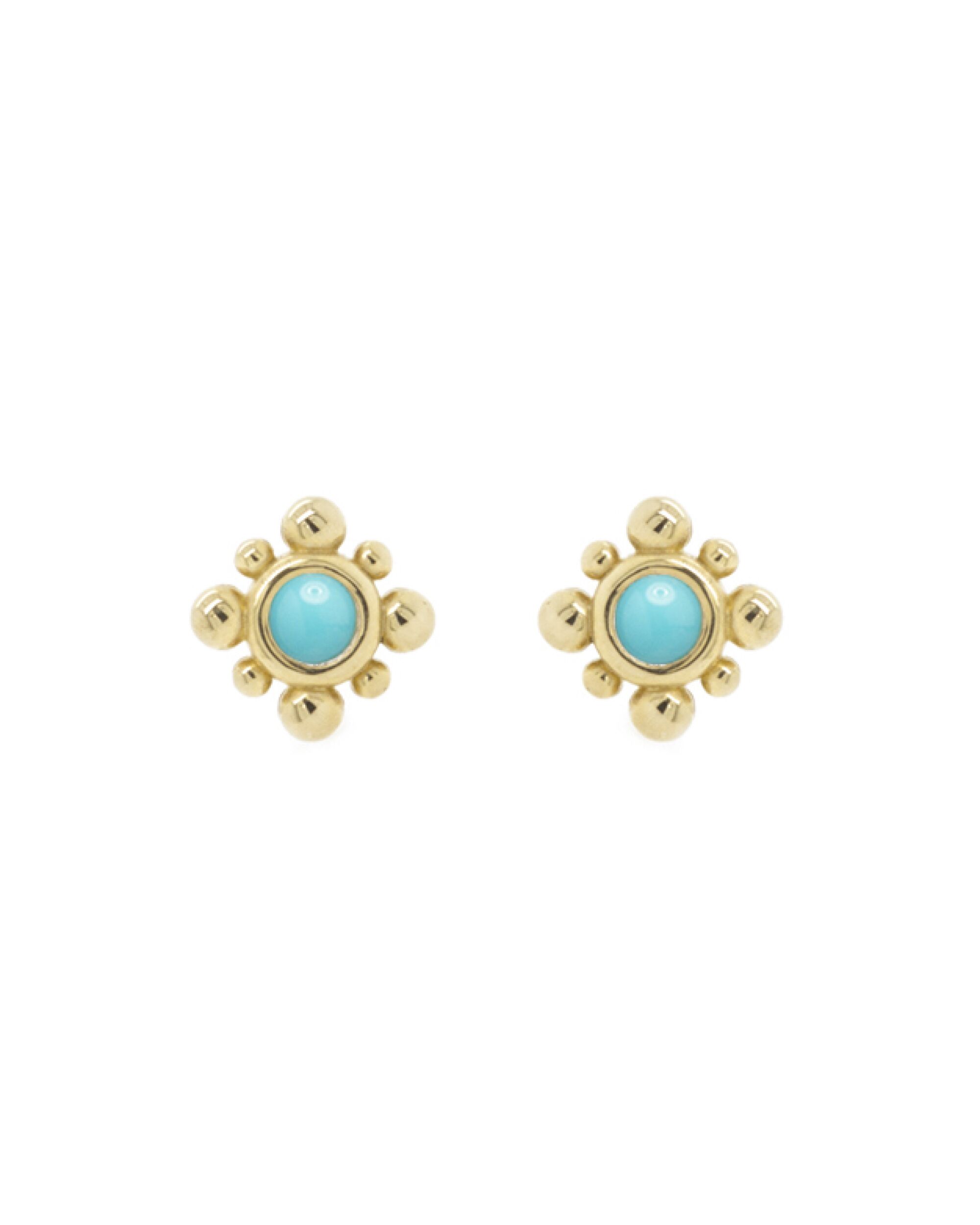 Turquoise earrings from Zoe Chicco