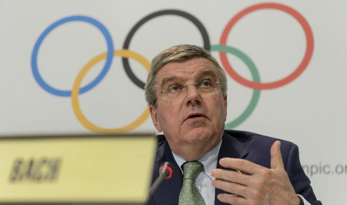 Thomas Bach, presidente del Comité Olímpico Internacional (COI).