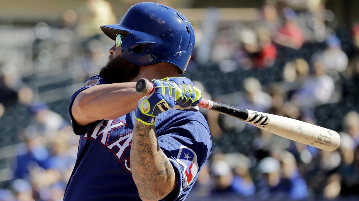 Slugger Mike Napoli has not spent more than 2 1/2 years with any team since leaving the Angels in 2010.