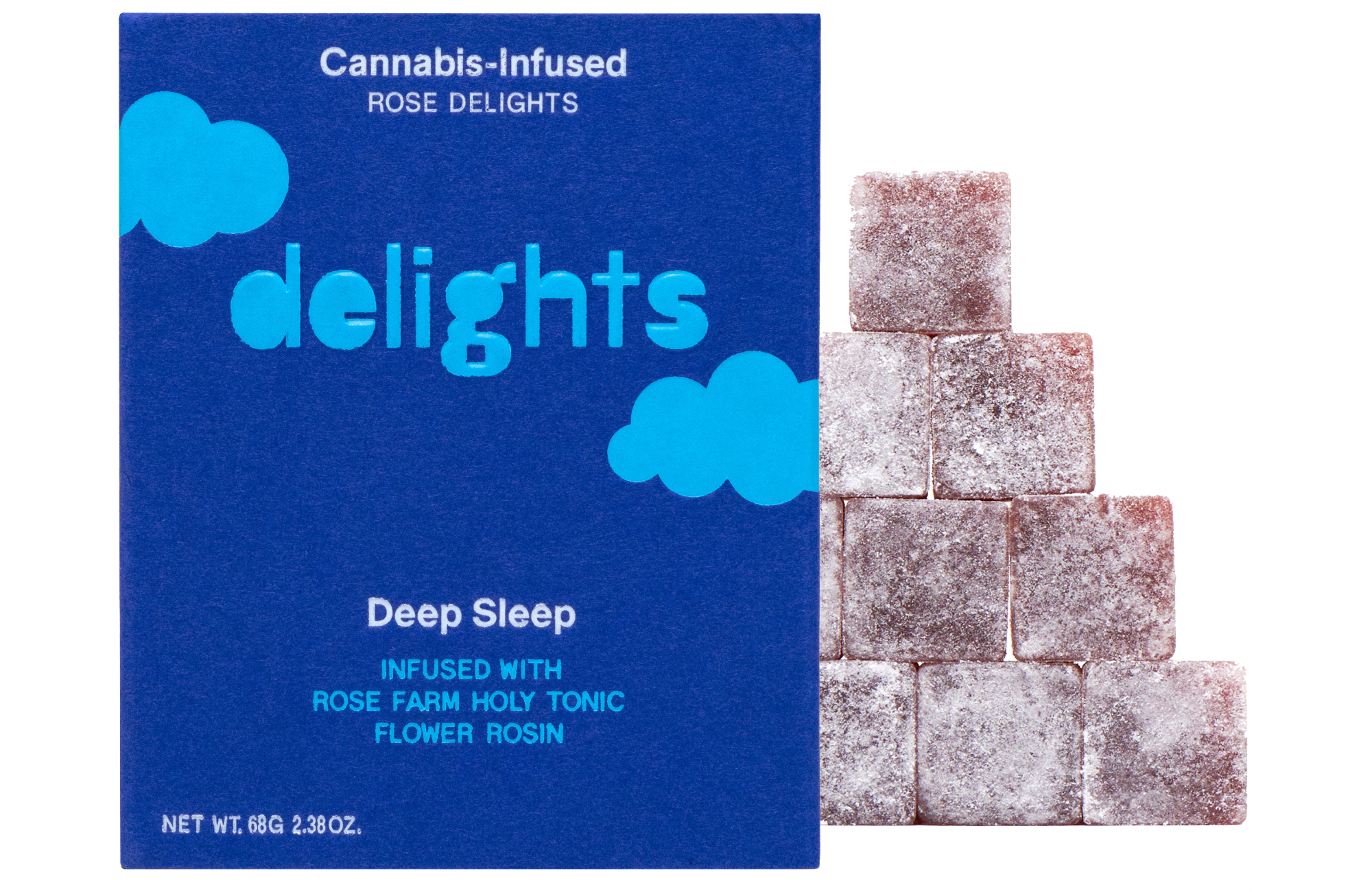 Turkish-delight-style Deep Sleep gummies from Rose Los Angeles