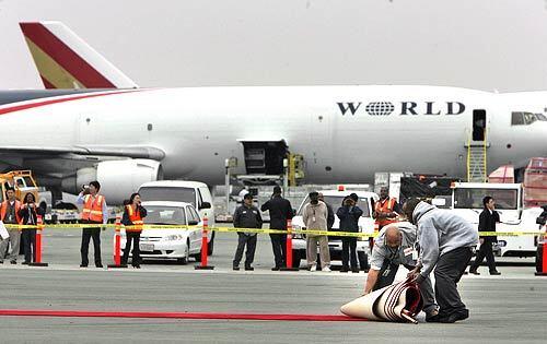 Airbus A380 at LAX