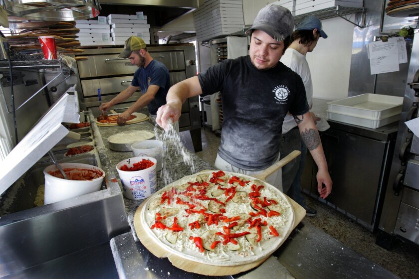 Hillcrest’s Bronx Pizza serves up authentic Italian-American pies, along with a slice of New York attitude. In a good way.