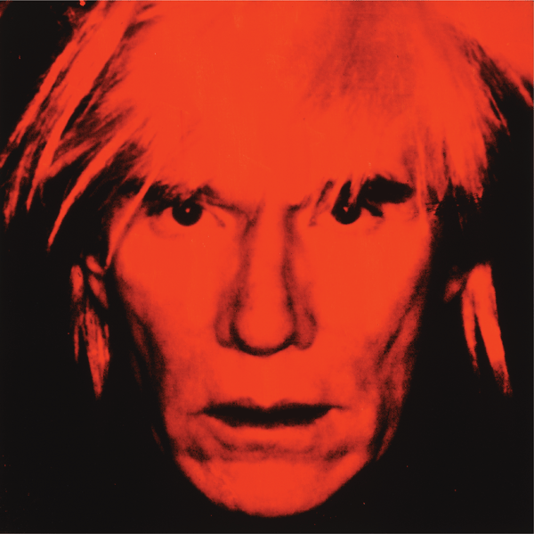 Andy Warhol's "Self-Portrait, 1986."