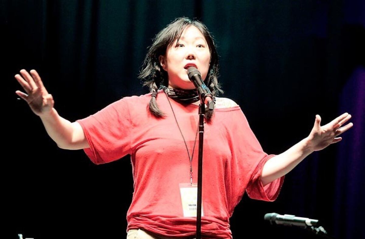 Comedian Margaret Cho, above, famously said “White people like to tell Asians how to feel about race because they're too scared to tell black people.”