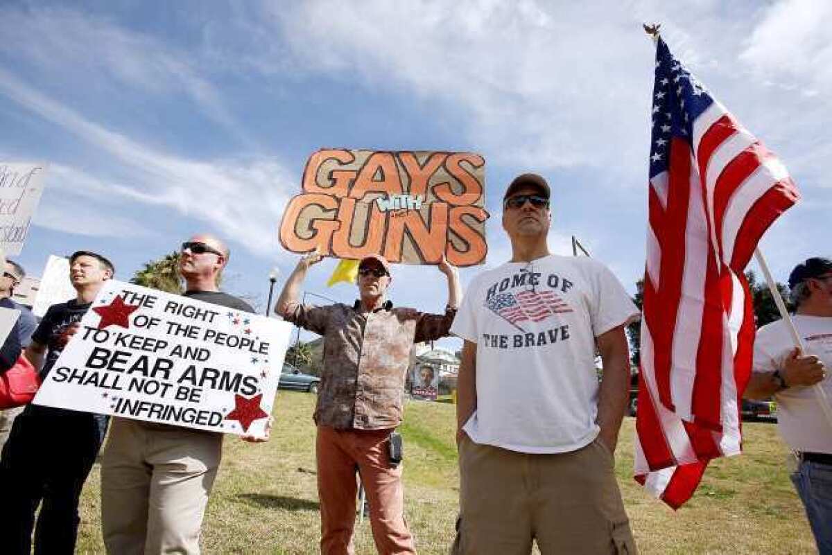 What might be the last Glendale Gun Show attracted a large crowd to the Glendale Civic Auditorium on March 2.
