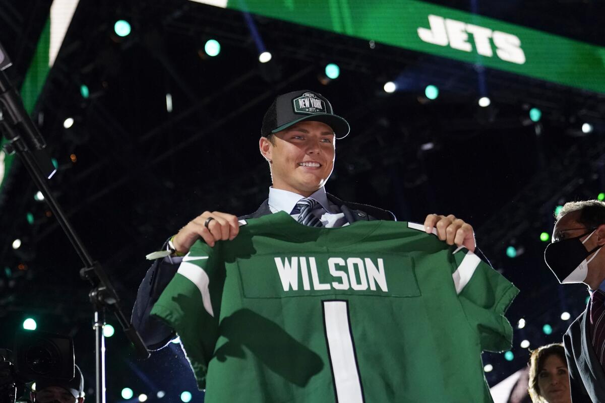 Zach Wilson is NY Jets franchise QB, goes No. 2 NFL Draft