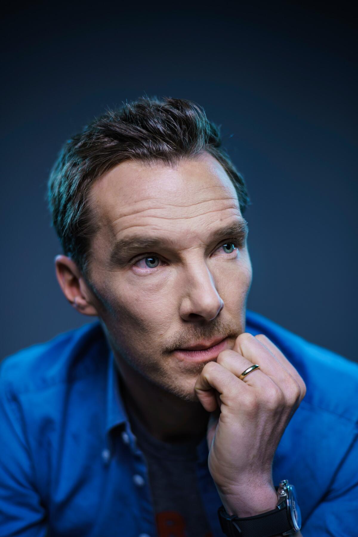 Actor Benedict Cumberbatch photographed in April 2018.