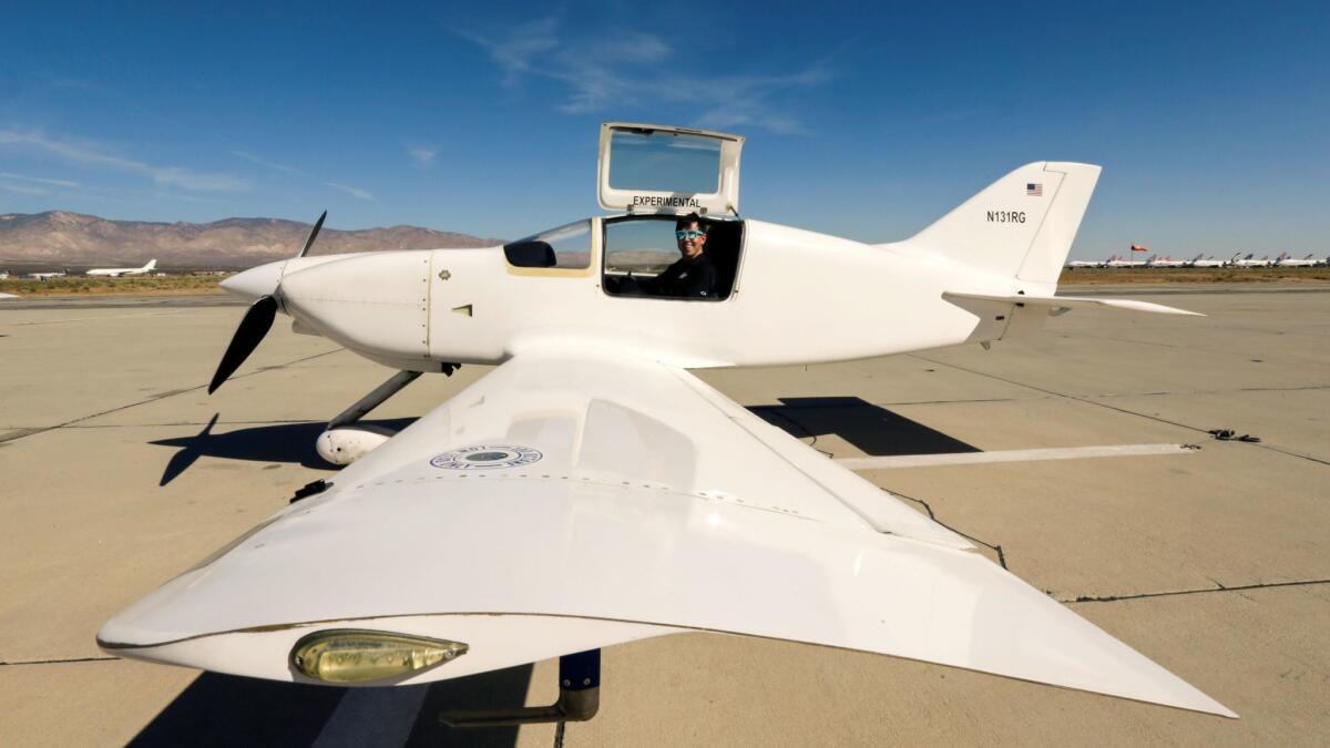 It took 2 ½ years for Scaled Composites engineer Justin Gillen to build his Tango 2 plane.