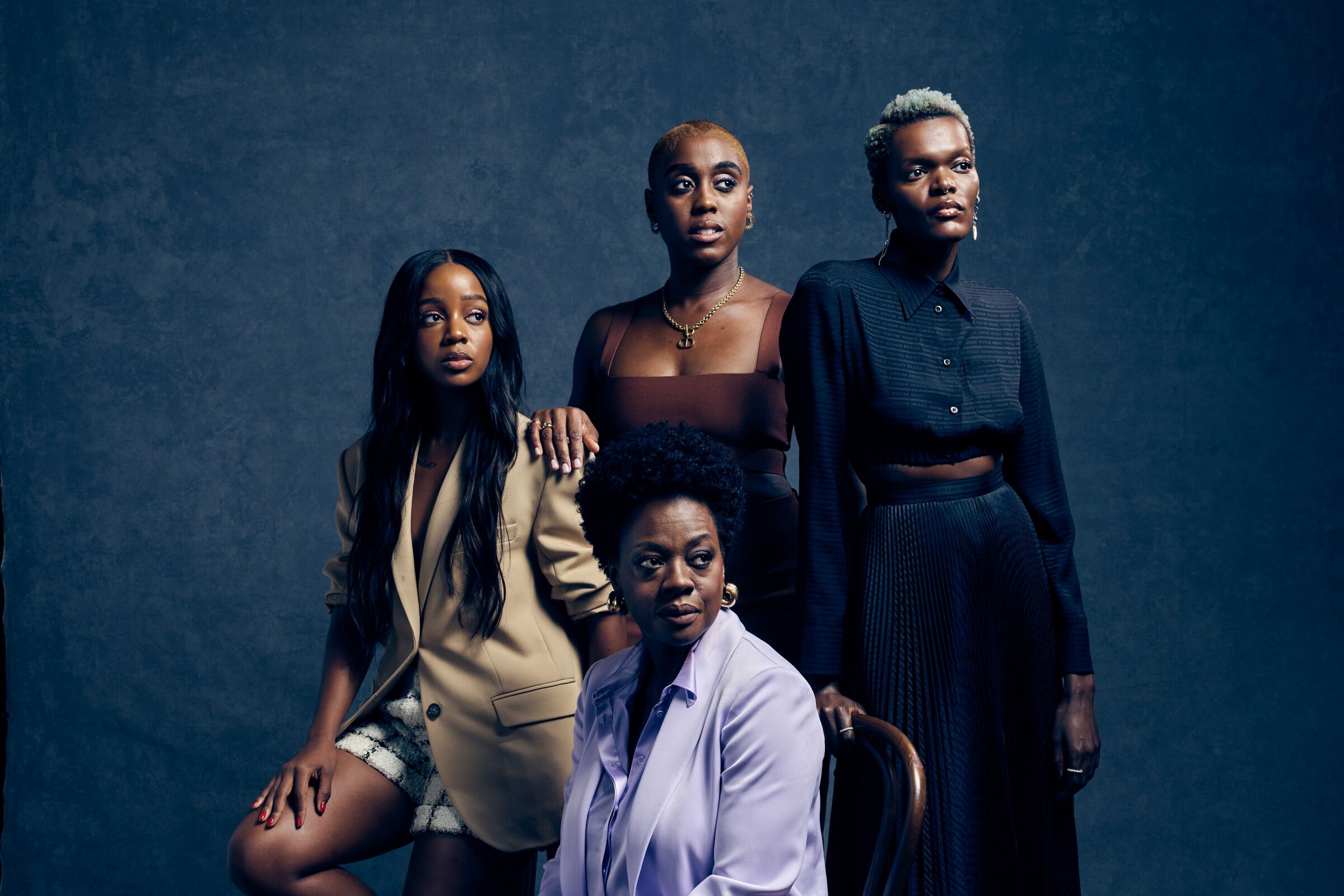 'Woman King' cast on sisterhood, Africa and 'Black Panther' - Los