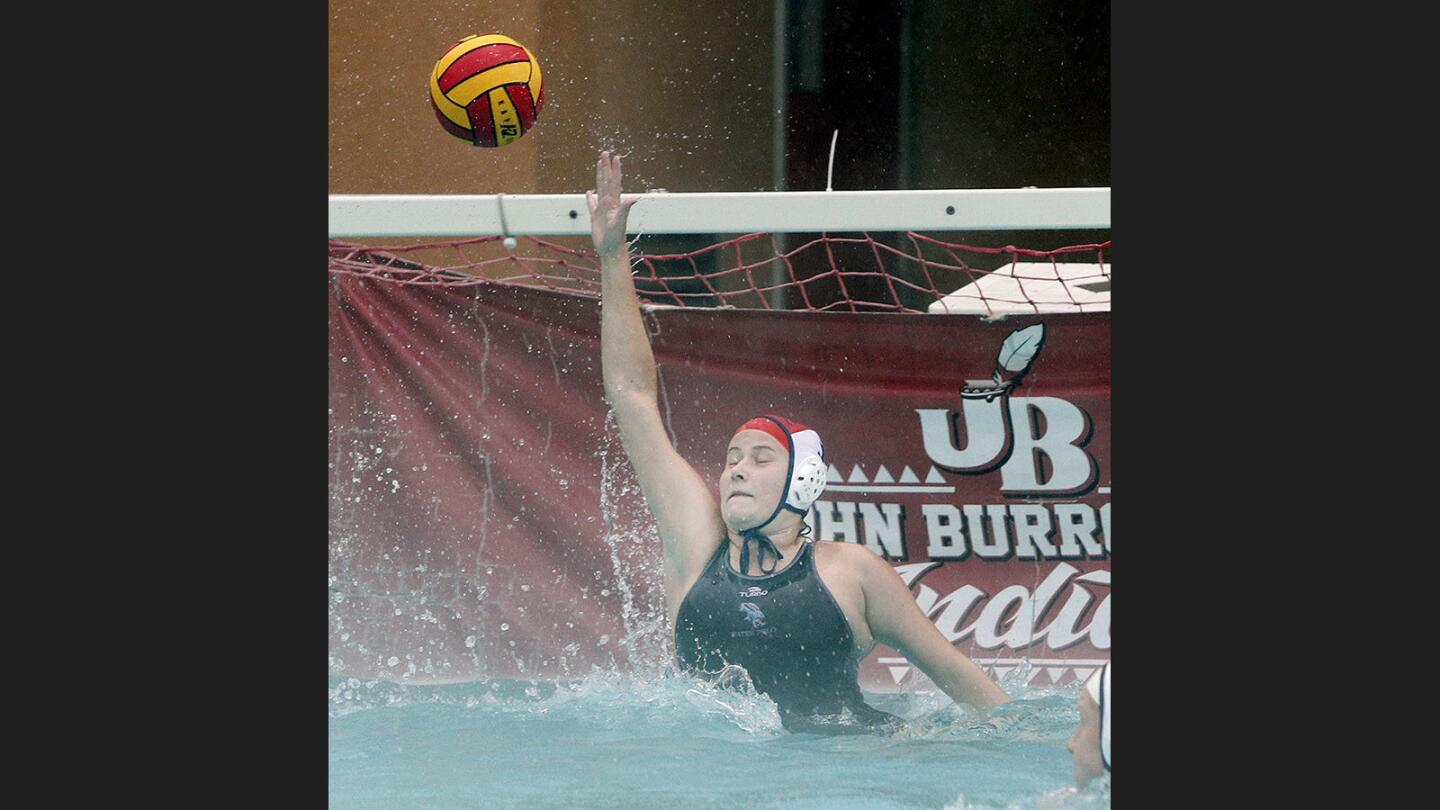 Photo Gallery: Crescenta Valley vs. Burroughs Pacific League girls' water polo