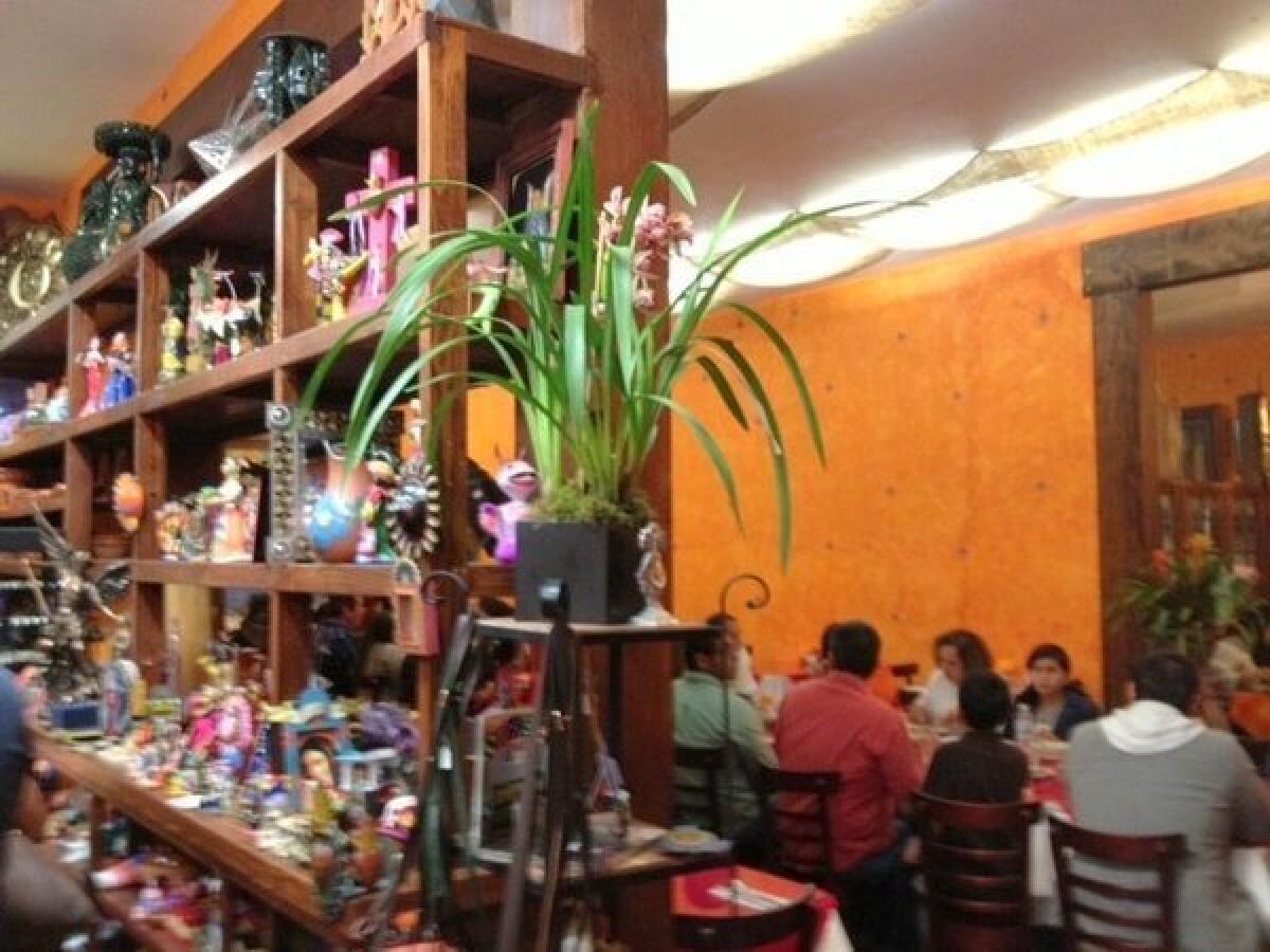 The gift store and expanded dining room at La Casita Mexicana in Bell.