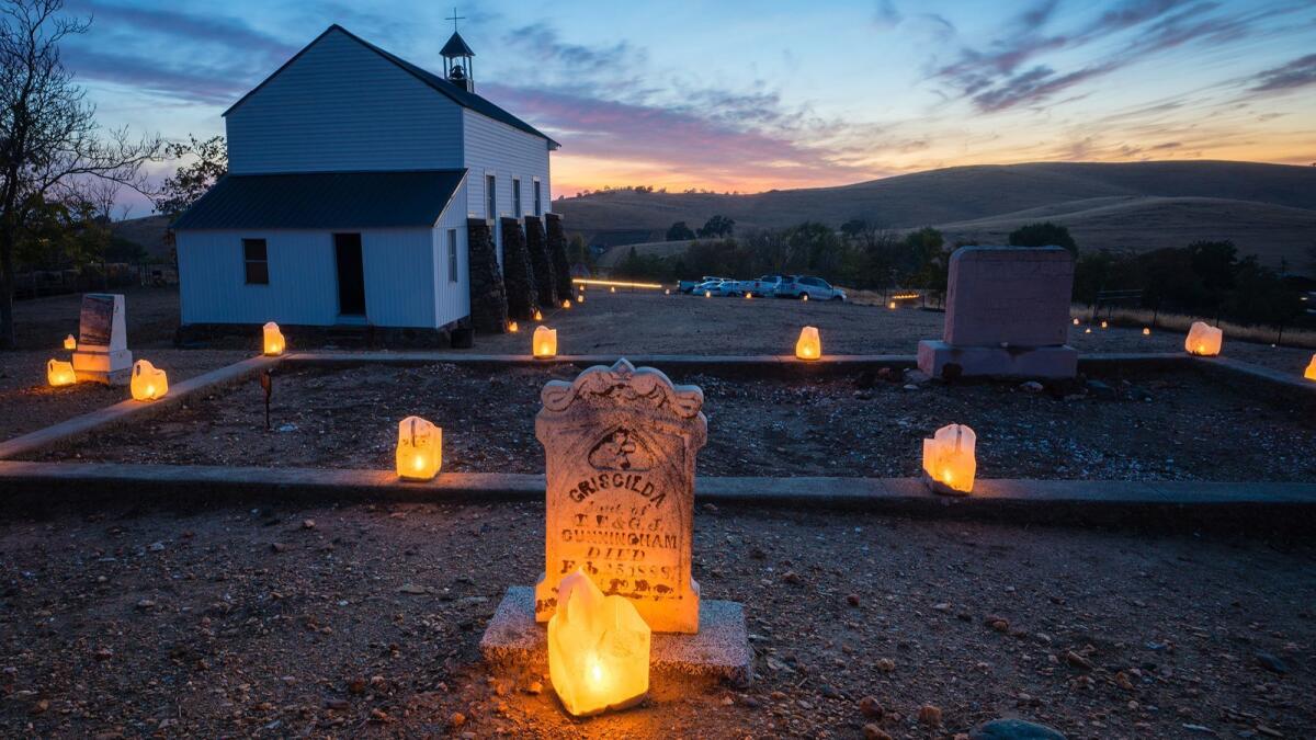 Once a year, the graveyard on the hill brings Hornitos back to life.