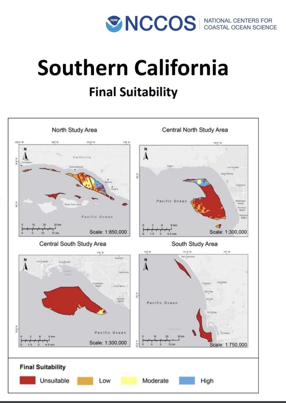 A recent study found the waters off San Diego to be unsuitable as an aquaculture opportunity area.