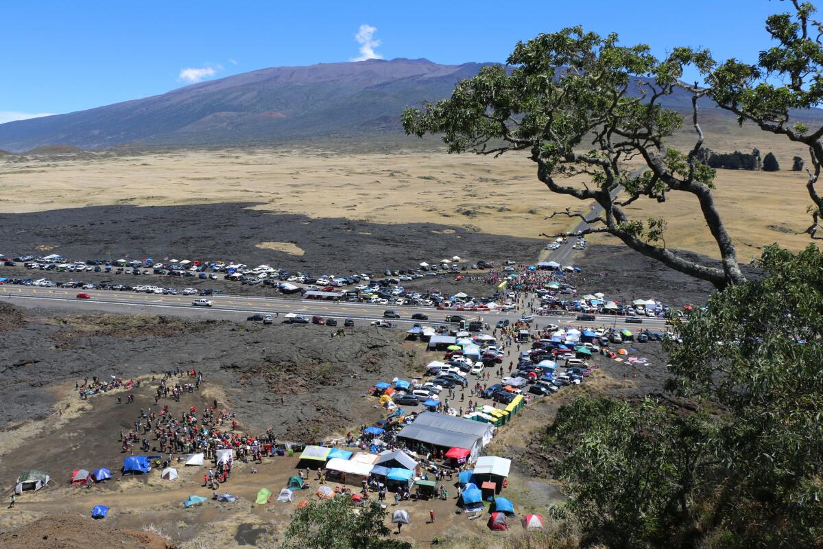 Mauna Kea protest