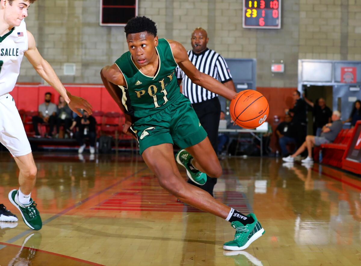 Long Beach Poly's Peyton Watson committed to UCLA on Monday.
