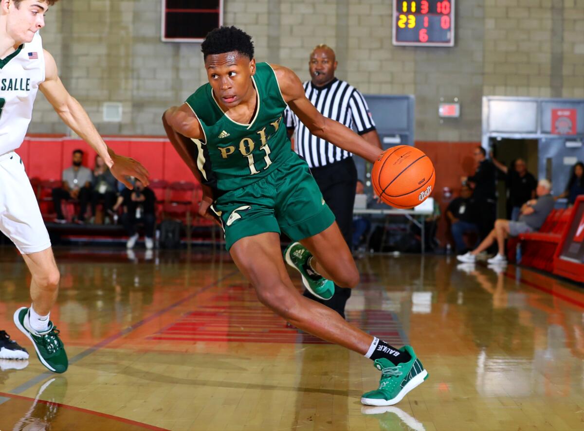 Long Beach Poly's Peyton Watson.