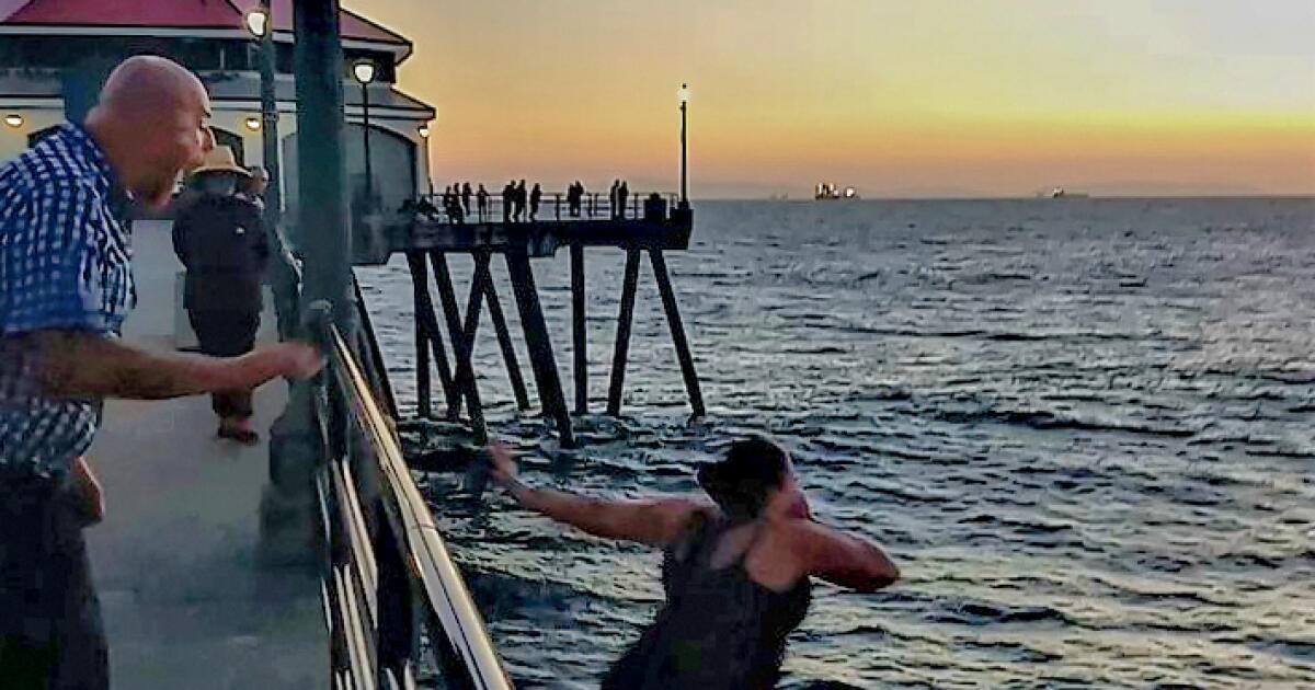Larry Ridon Witnesses shed light on death of Huntington Beach Pier jumper, who went ...