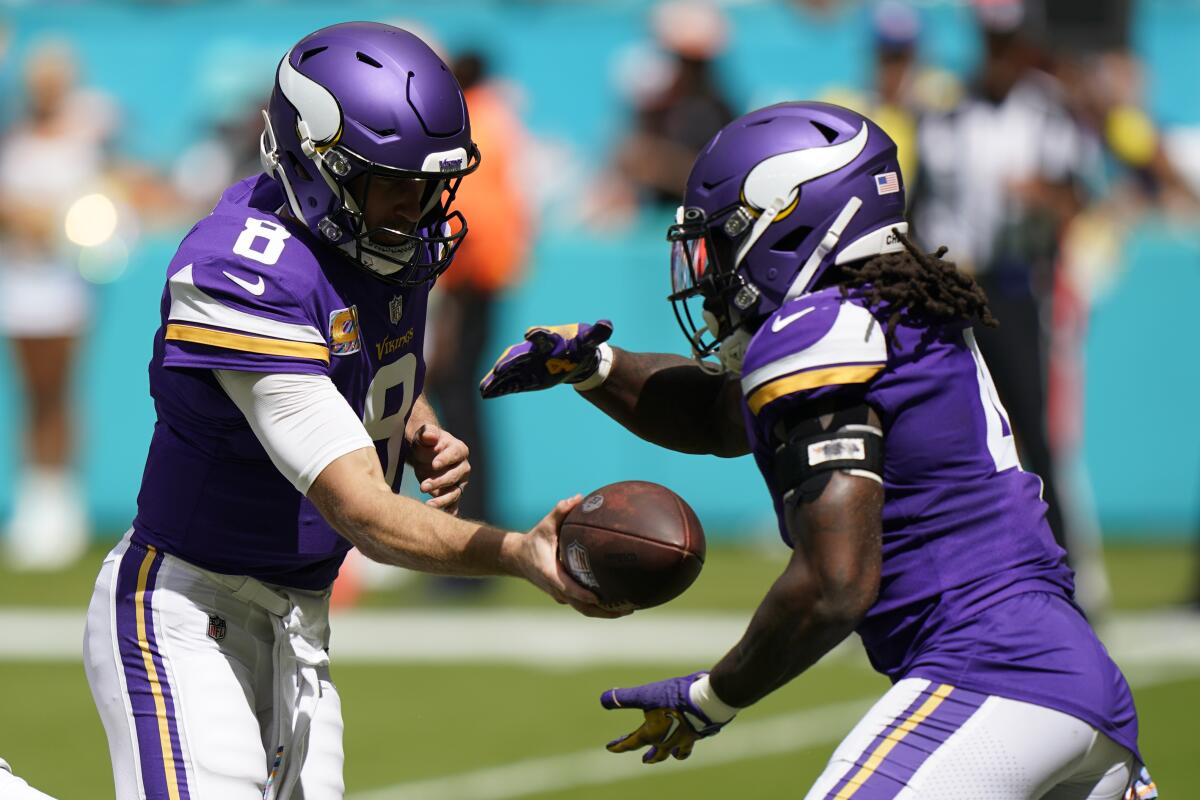 Cook, Vikings seek consistency after breakthrough TD - The San Diego  Union-Tribune