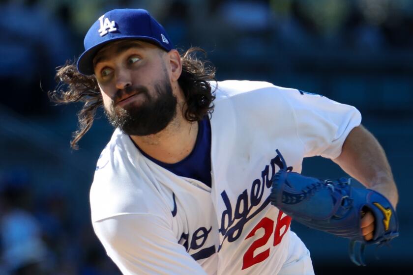 Los Angeles, CA, Sunday, June 25, 2023 - Los Angeles Dodgers starting pitcher Tony Gonsolin.
