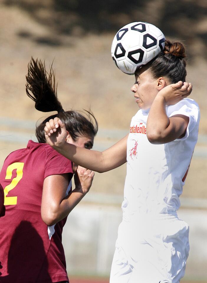 GCC v. PCC non-conference women's soccer