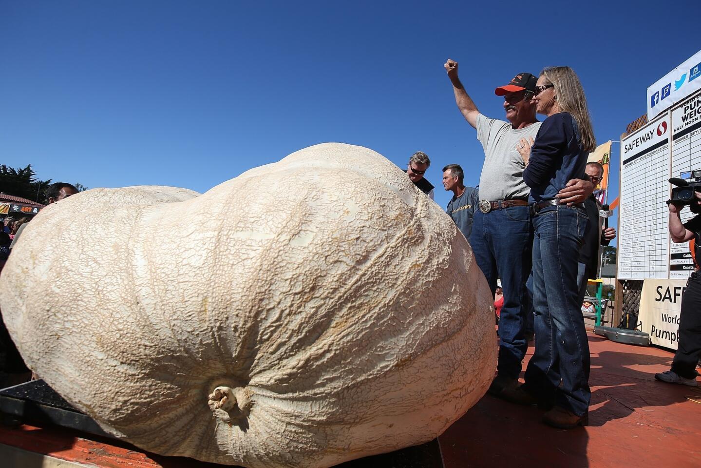 World's heaviest pumpkin