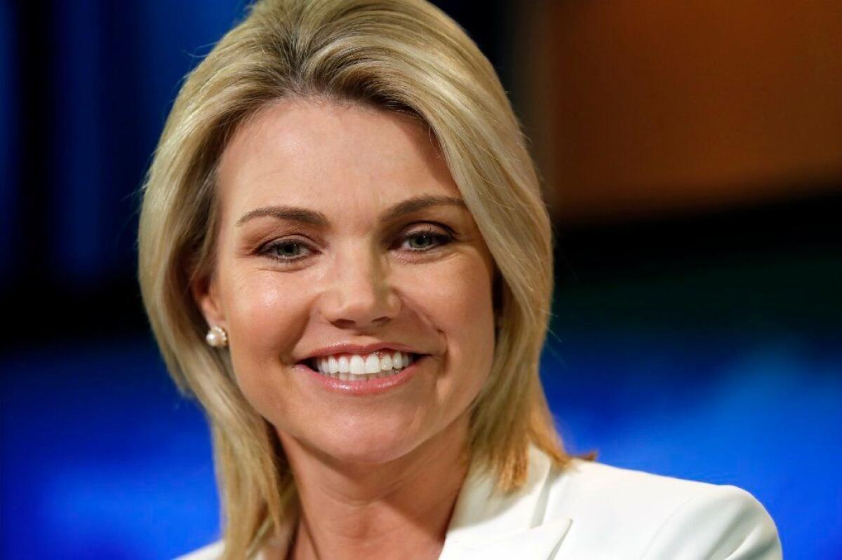 State Department spokeswoman Heather Nauert in 2017.