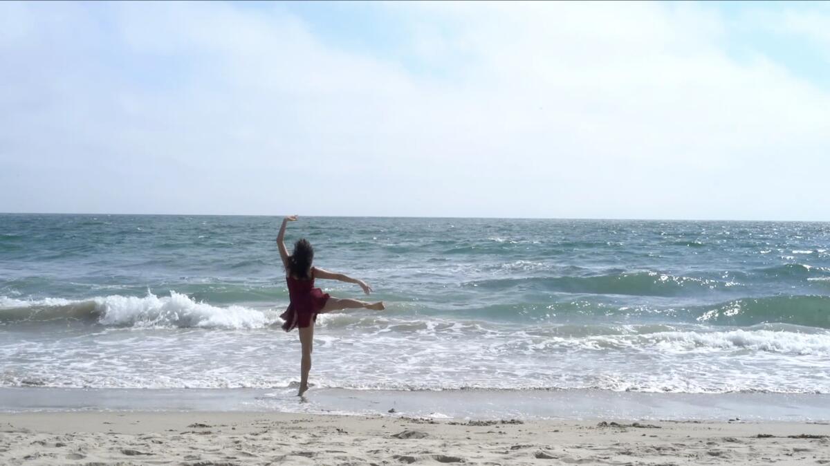 A scene from the new film "Grace and Grit: Dance in the Time of Covid"