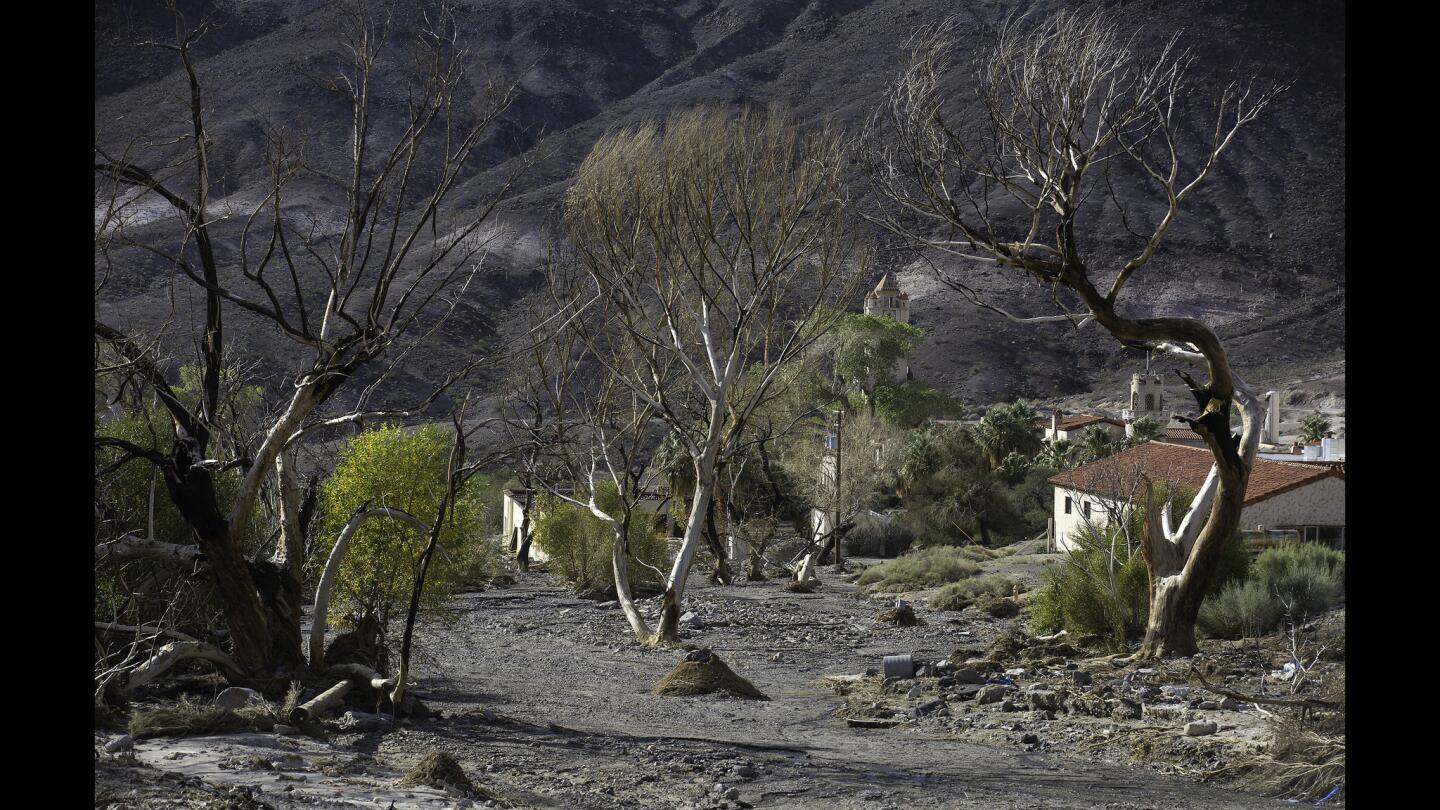 Flooding in Death Valley