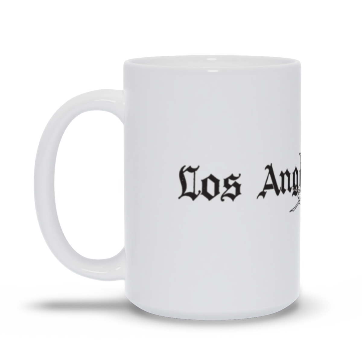 Los Angeles Times coffee mug.